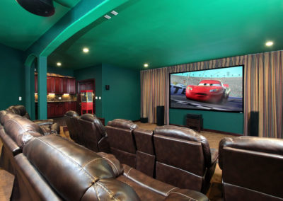 Home Theater Entertainment Area