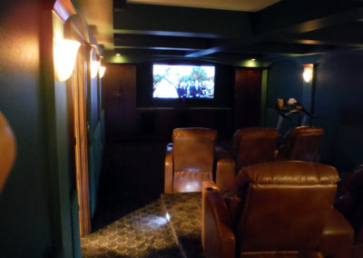 Home Theater Entertainment Area